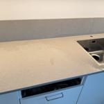 Technistone Noble Concrete Grey - Varberg - montering  2026-02-25