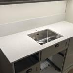 Silestone Snowy Ibiza - Stockholm - montering  2026-03-09