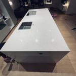 Silestone Snowy Ibiza - Höllviken - montering  2026-03-17