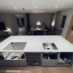 Silestone Snowy Ibiza - Höllviken - montering  2026-03-17