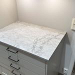 Caesarstone Moorland Fog - Knivsta - montering  2026-04-03