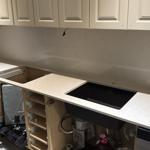 Silestone Snowy Ibiza - Katrineholm  - montering  2026-04-11