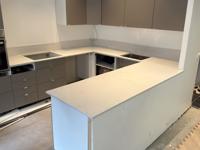 Silestone Snowy Ibiza - Sundbygerg - montering  2026-04-06