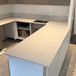 Silestone Snowy Ibiza - Sundbygerg - montering  2026-04-06