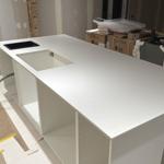 Silestone Persian White - Falun - montering  2026-04-17
