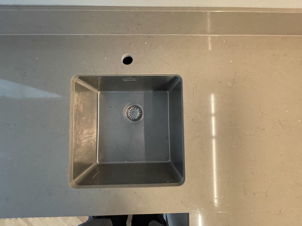 Silestone Coral Clay - Hornstull - montering  2026-04-16