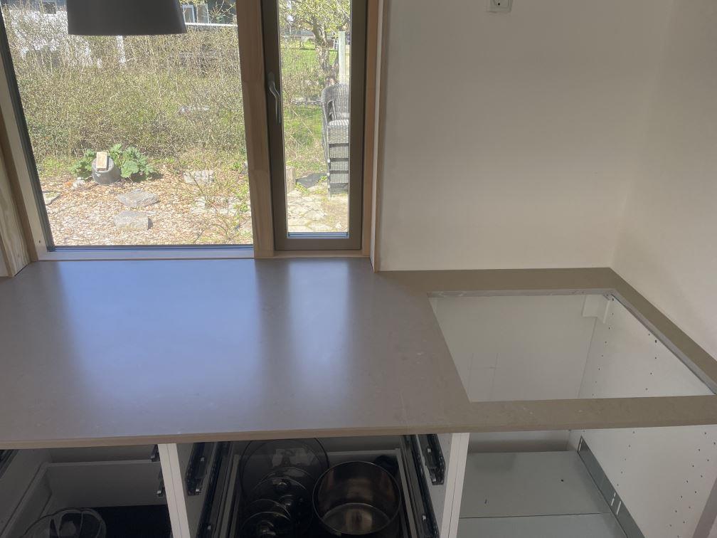 Silestone Coral Clay - Vejby Strand - montering  2026-04-20