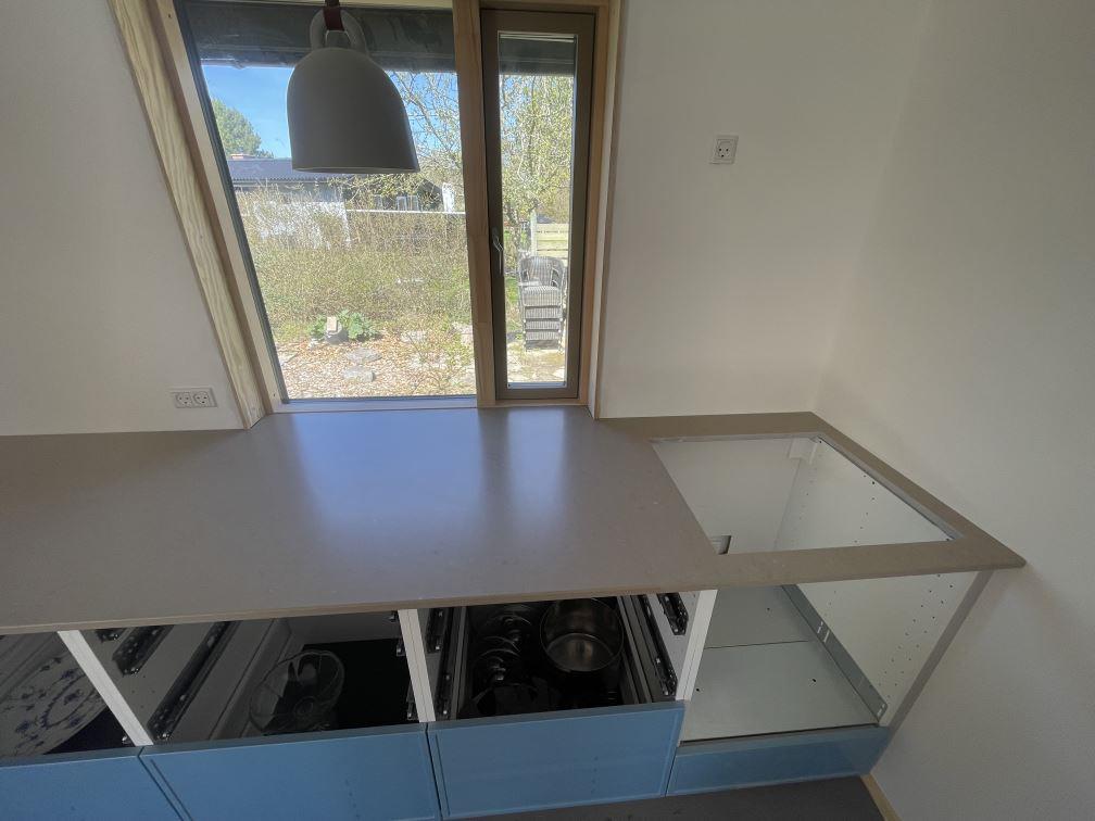 Silestone Coral Clay - Vejby Strand - montering  2026-04-20