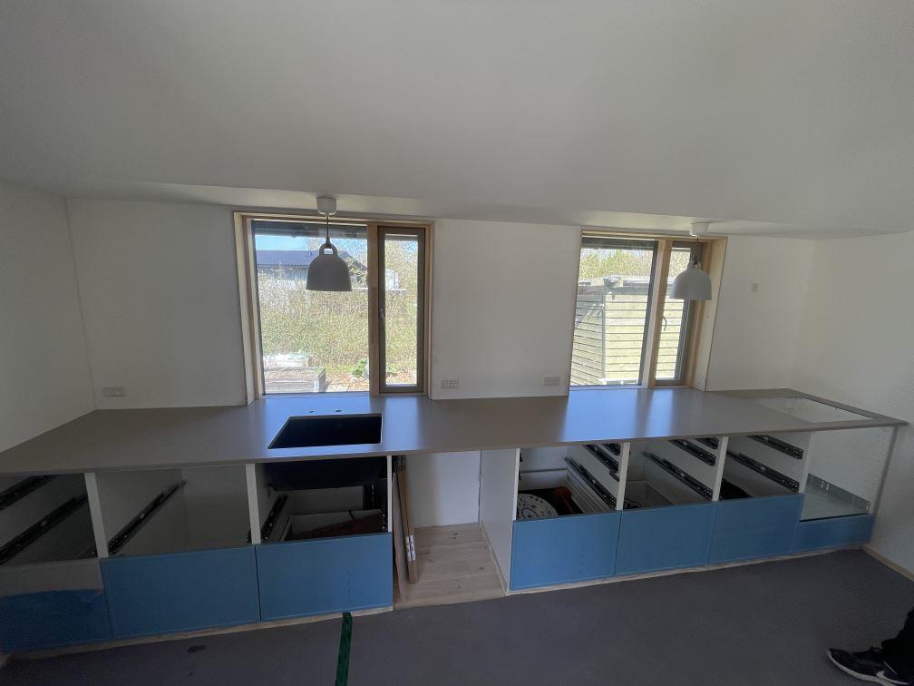 Silestone Coral Clay - Vejby Strand - montering  2026-04-20