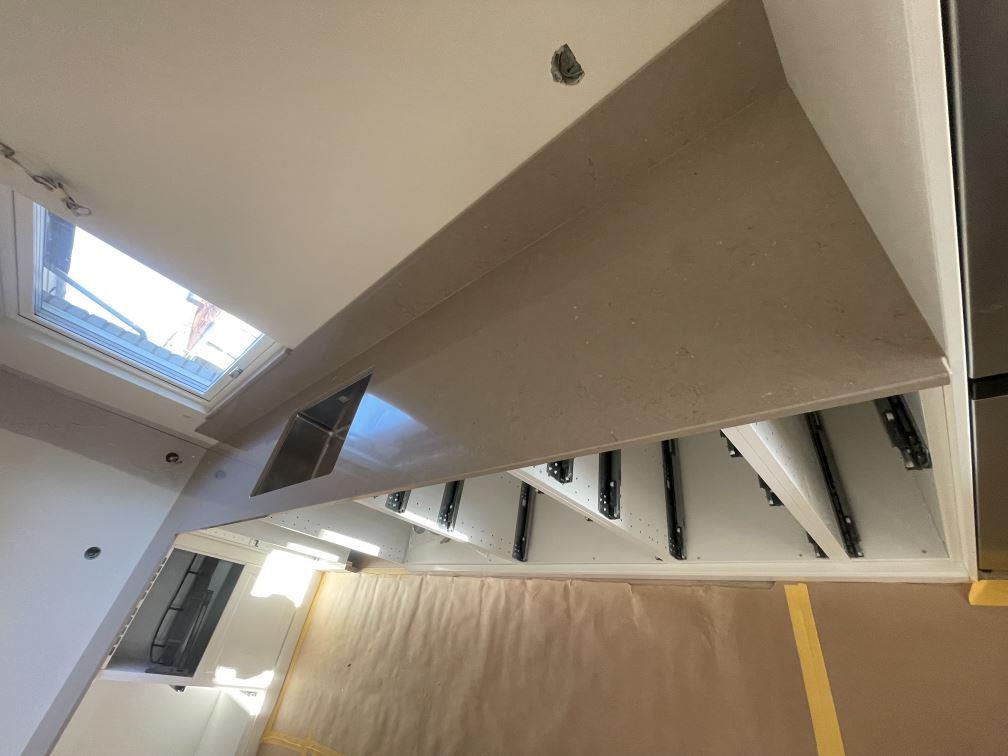 Silestone Coral Clay - sölvesborg - montering  2026-04-28