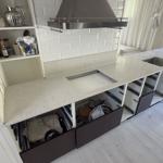 Silestone Snowy Ibiza - Stockholm - montering  2026-05-31