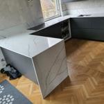 Projekt Technistone Crystal Calacatta Silva - Älvsjö