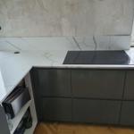 Projekt Technistone Crystal Calacatta Silva - Älvsjö