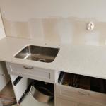 Projekt Silestone Blanco Orion - Göteborg