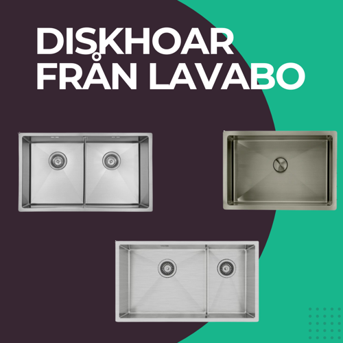 Diskhoar från lavabo