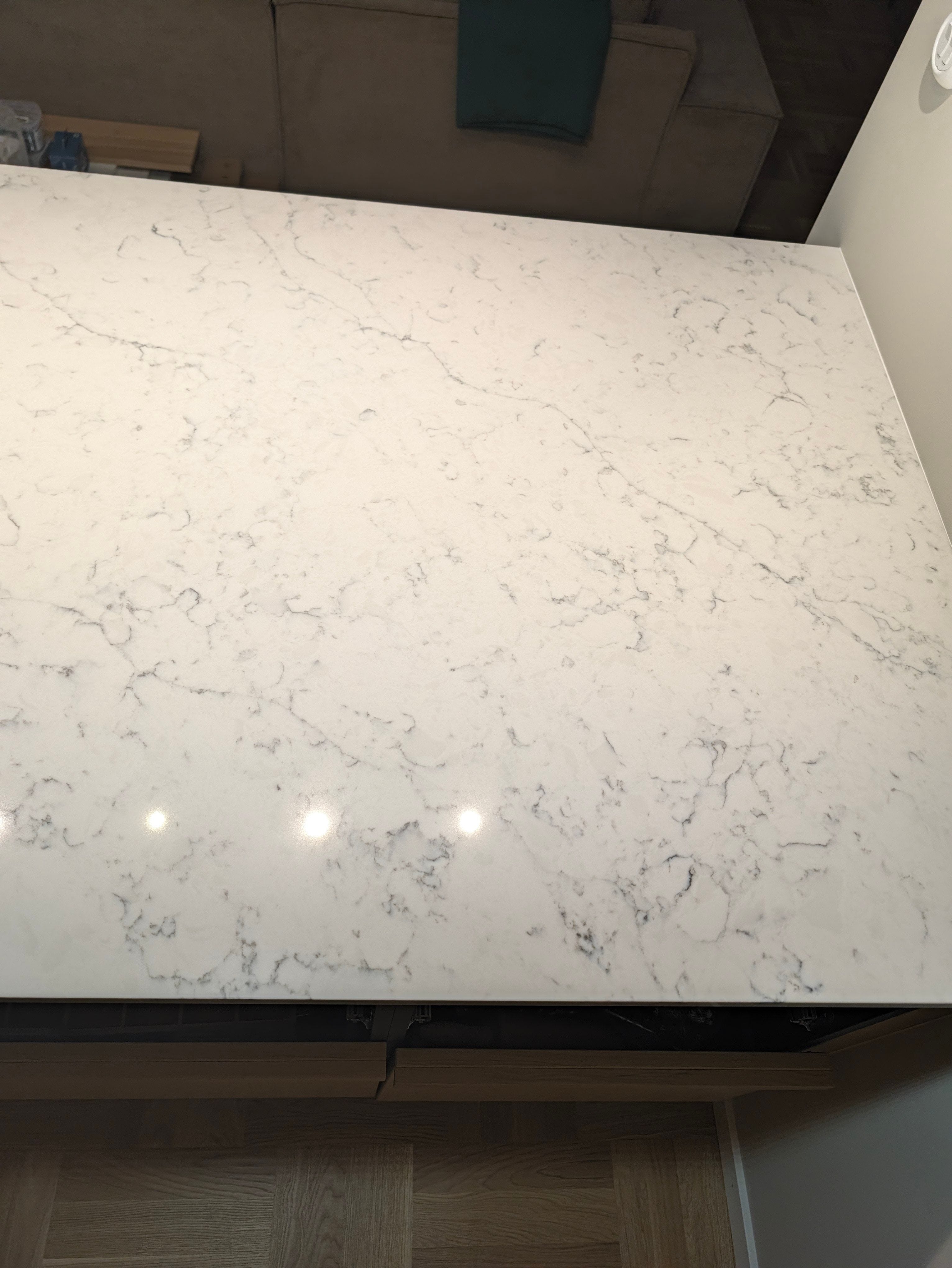 Köksbänkskiva i Malmö – Technistone Mystery White