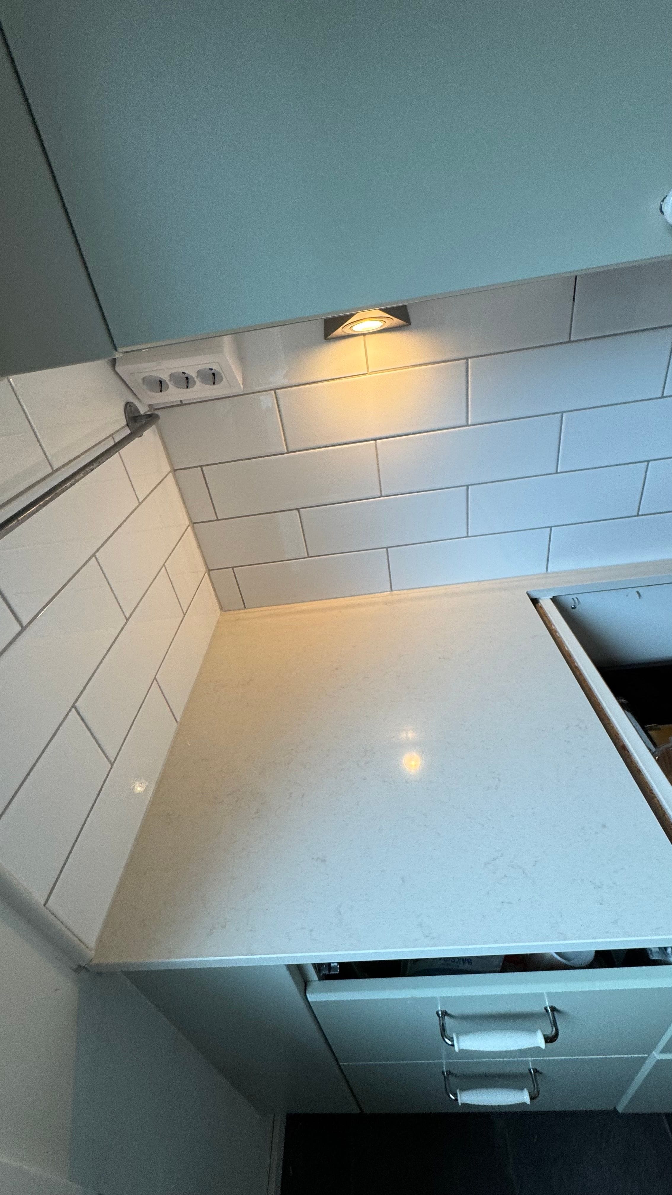 Köksbänkskiva i Silestone Linen Cream, Landskrona