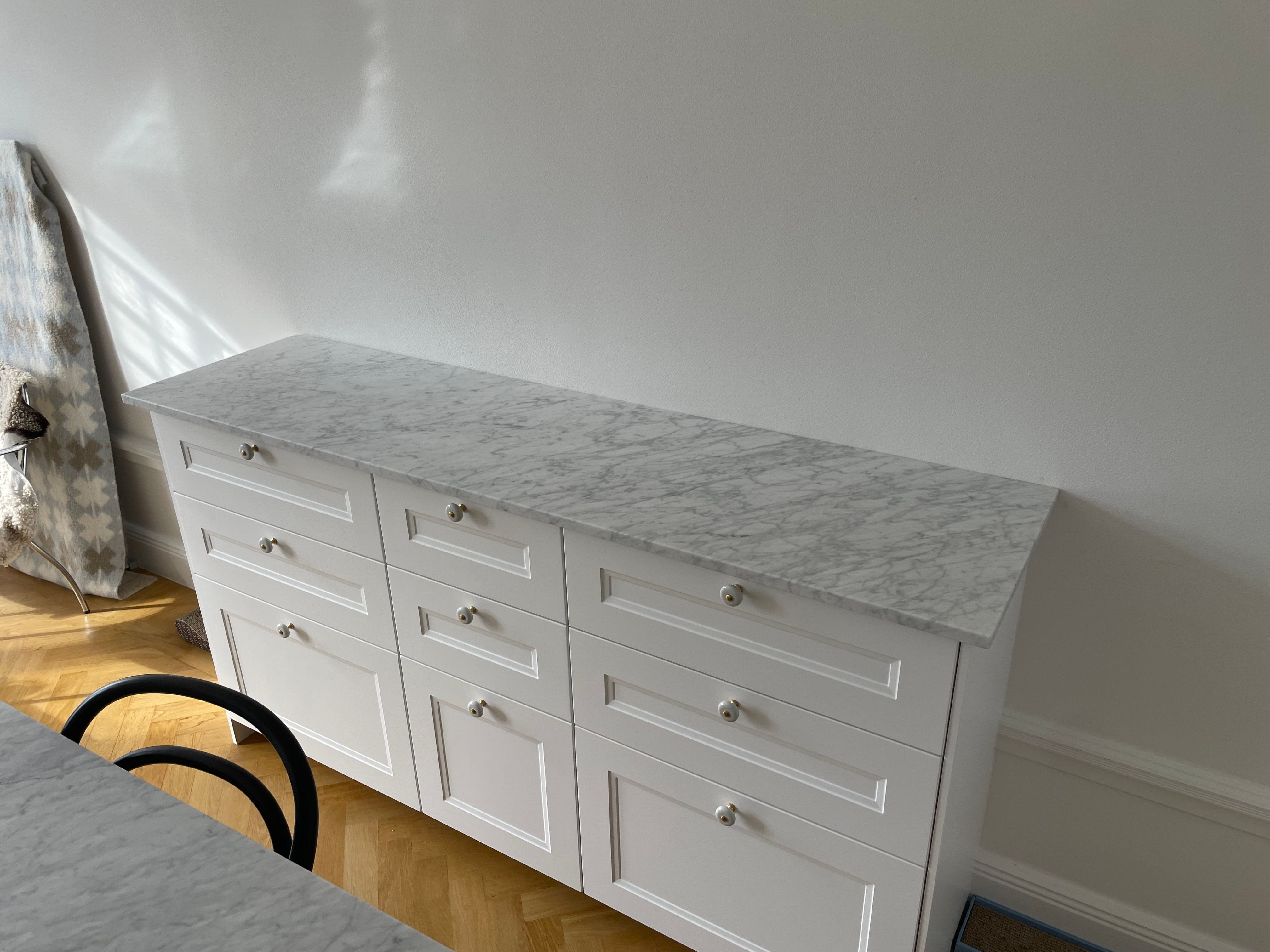 Carrara C köksbänkskiva i Stockholm