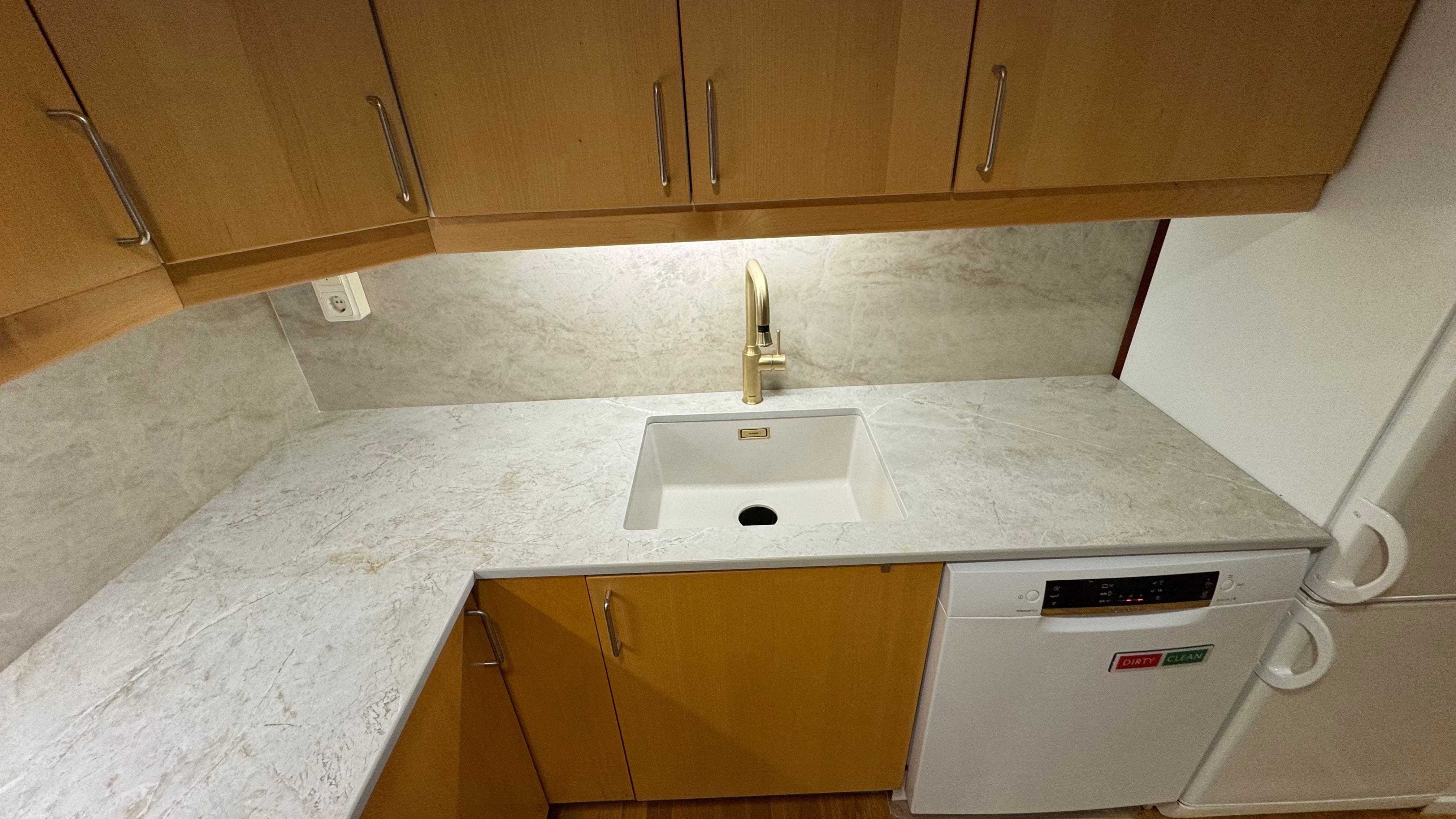 Köksbänkskiva i Dekton Evok i Malmö