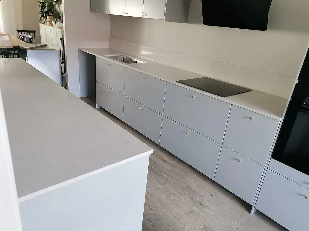 Projekt Silestone Snowy Ibiza - Katrineholm.