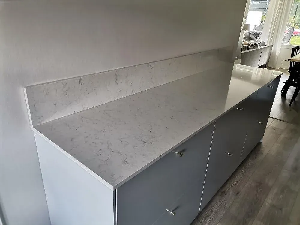 Projekt Silestone Snowy Ibiza - Katrineholm.