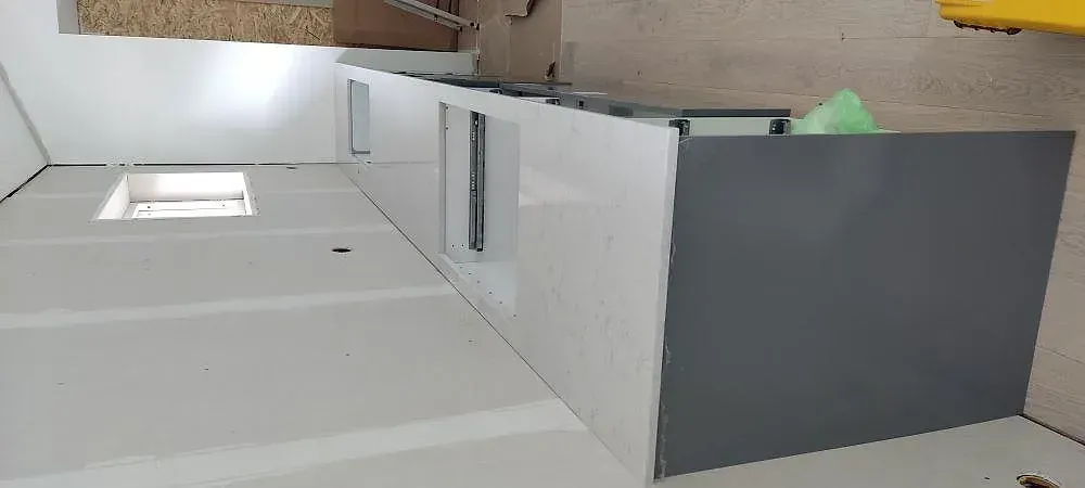 Projekt Silestone Lagoon - Hässleholm.