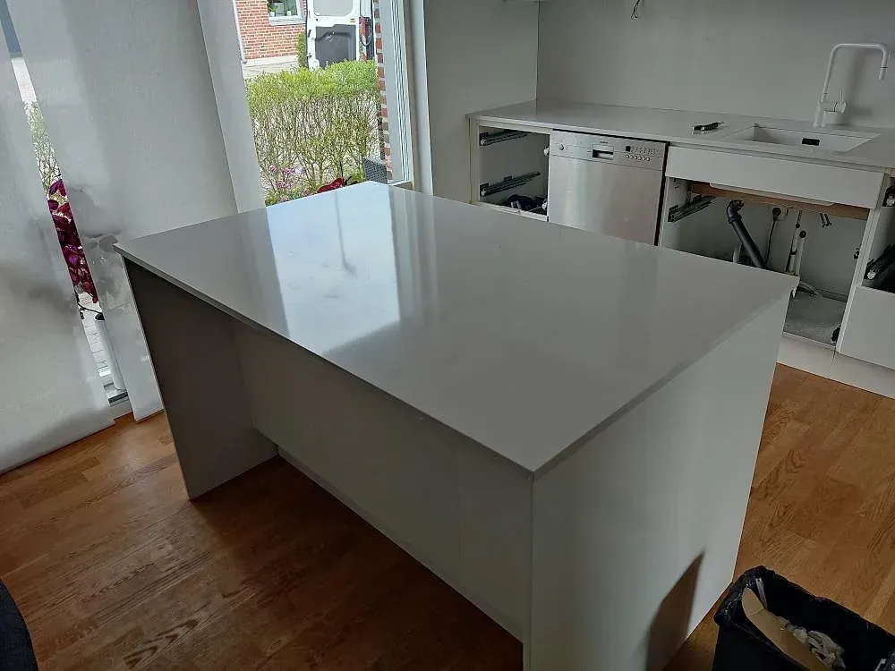 Projekt Silestone Eternal Statuario - Tygelsjö.