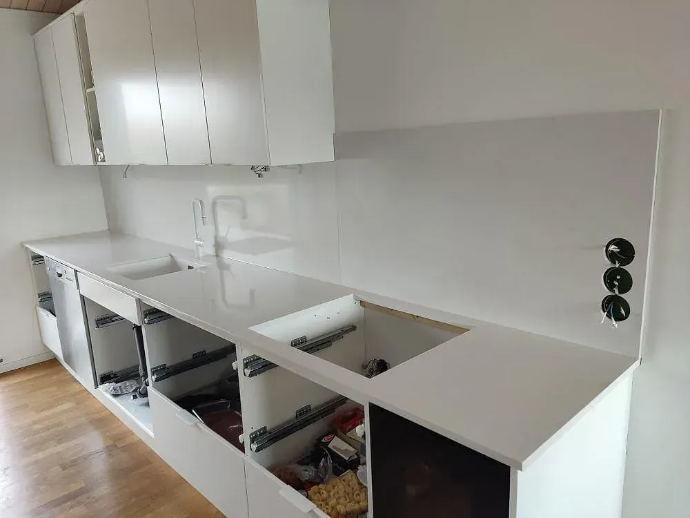 Projekt Silestone Eternal Statuario - Tygelsjö.