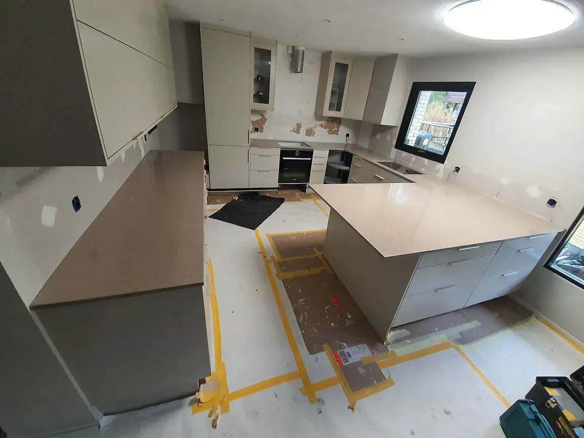 Projekt Silestone Coral Clay - Järfälla.