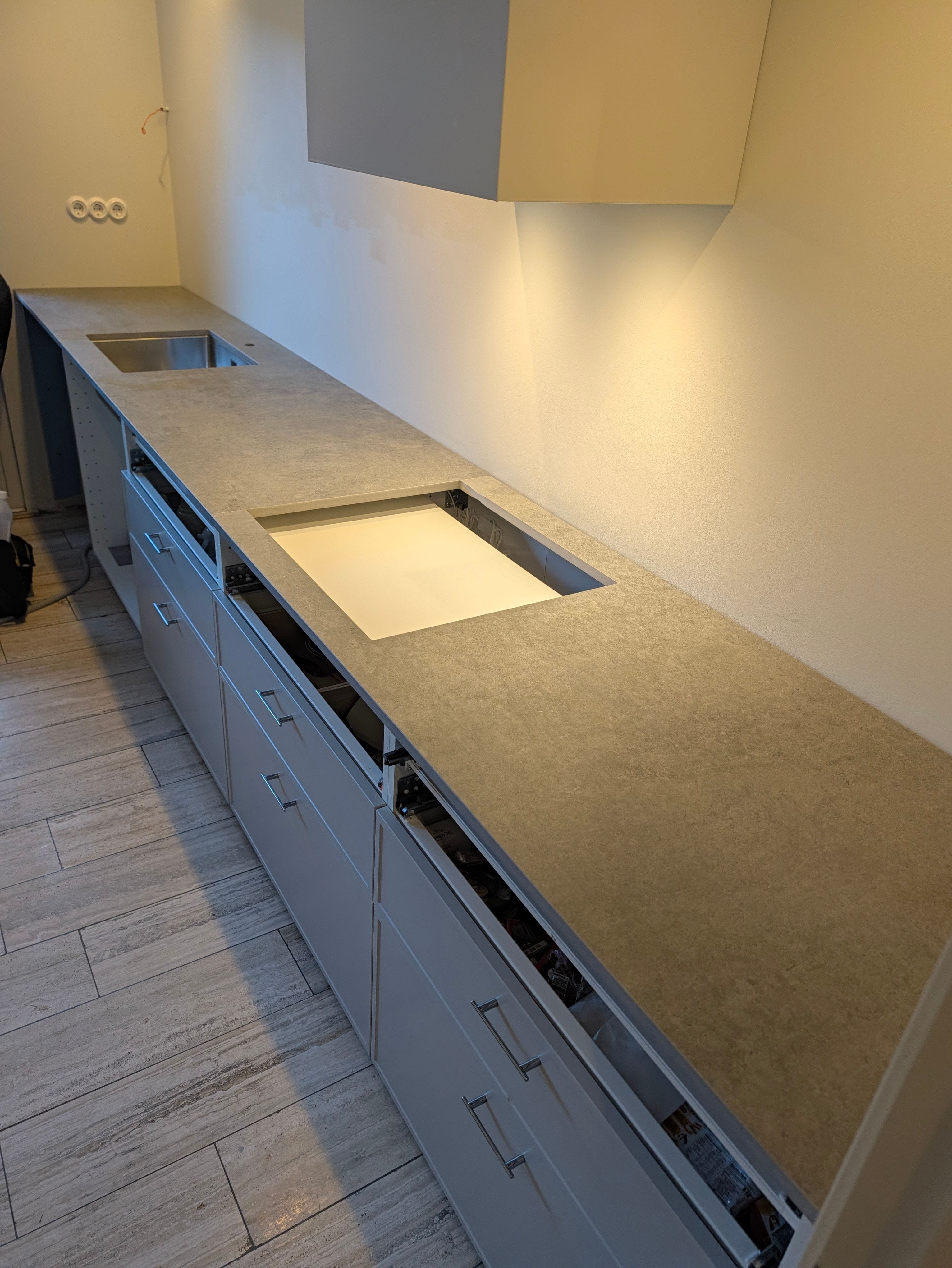 Köksbänkskiva i Dekton Kreta i Malmö