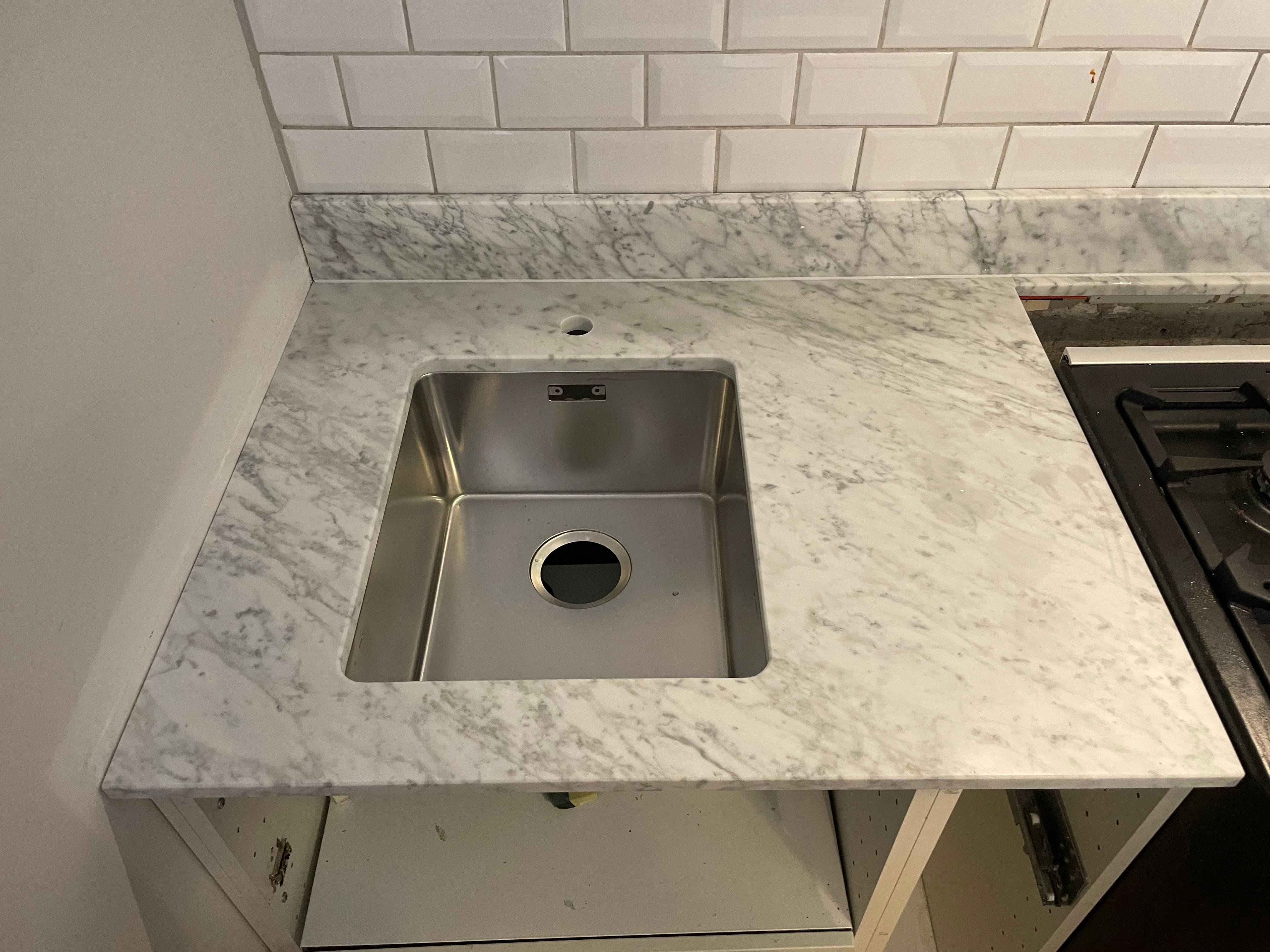 Carrara C köksbänkskiva i Stockholm