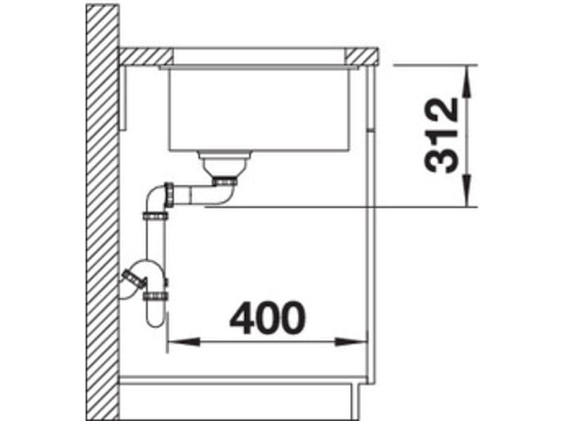 Subline 700 U InFino - Antracit