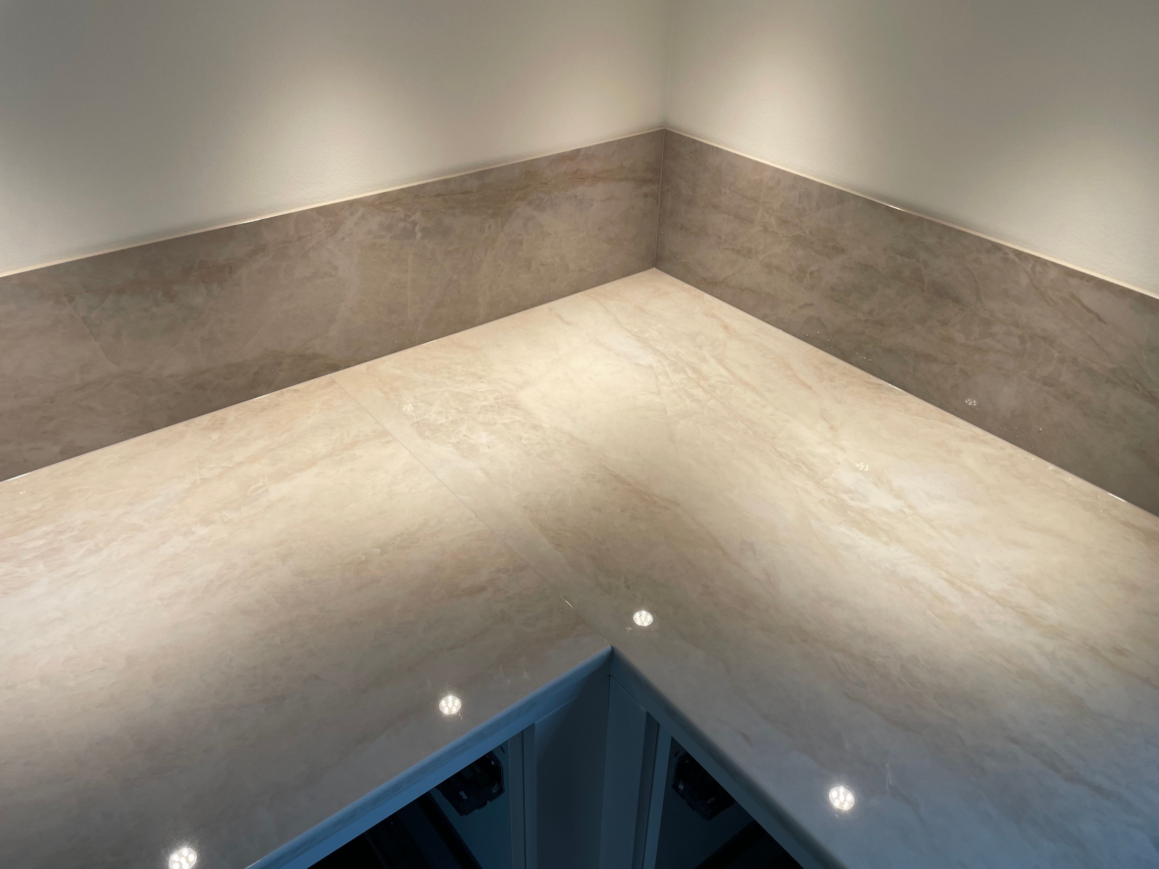 Köksbänkskiva i Dekton Arga – Sollentuna
