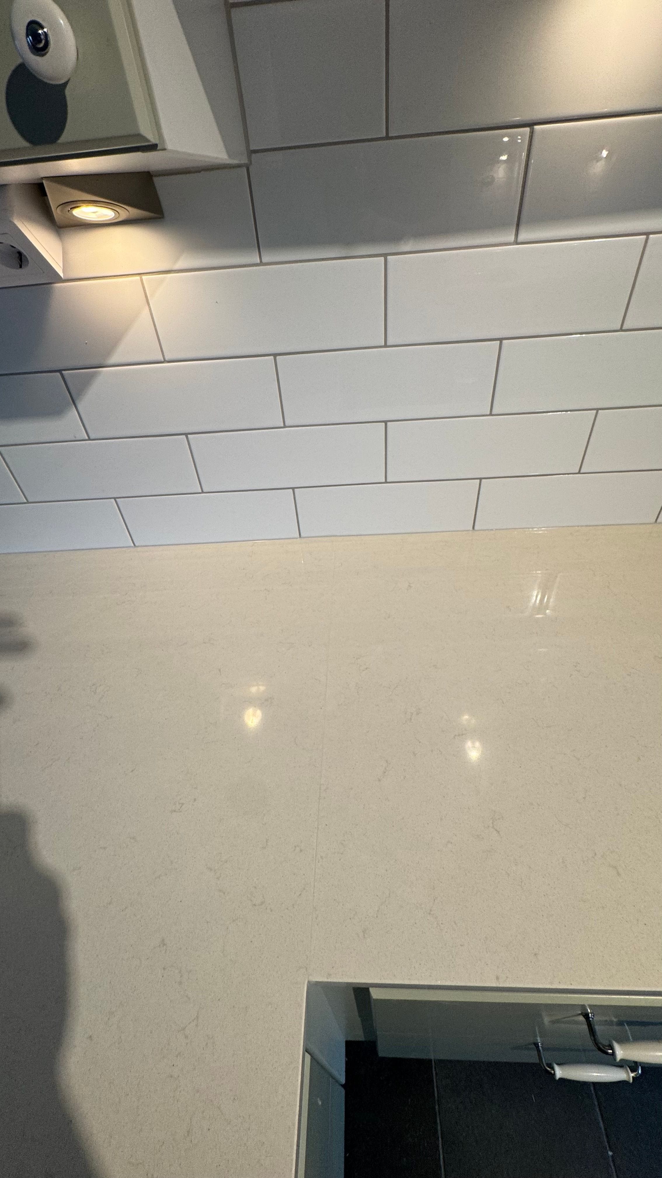Köksbänkskiva i Silestone Linen Cream, Landskrona