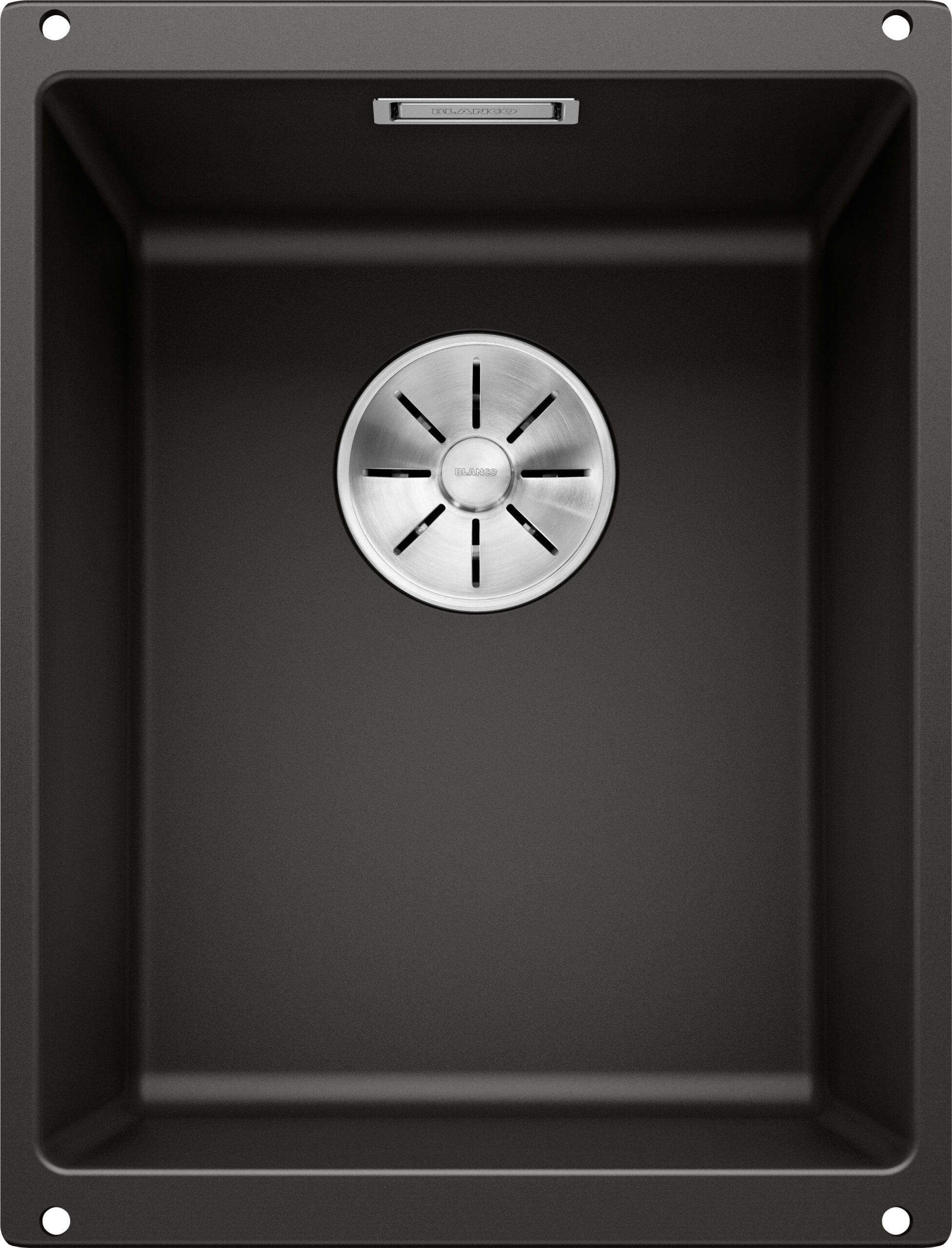 Blanco Subline 320-U Silgranit Infino - Svart